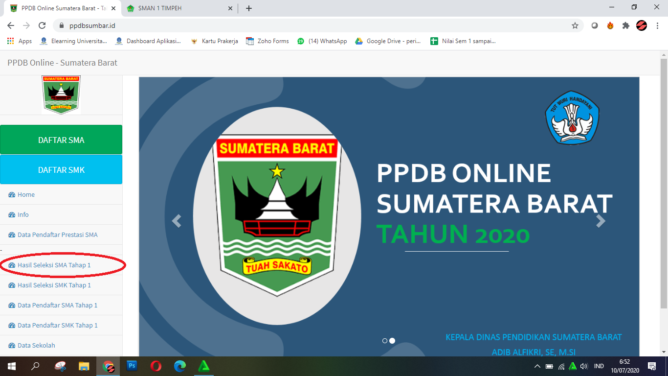 ppdbsumbar.id